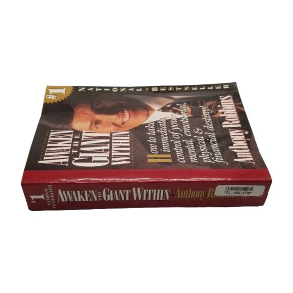 Anthony Robbins 1992 Awaken The Giant Within by Simon & Schuster Paperback Book - Picture 2 of 8